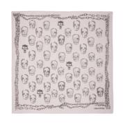 Zadig & Voltaire Skull & Chains Modal Halsduk Gray, Dam