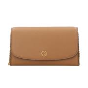 Tory Burch Brun Läder Plånböcker Mini Väskor Brown, Dam