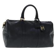 Chanel Vintage Pre-owned Laeder chanel-vskor Black, Dam