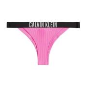 Calvin Klein Trendig Brasiliansk Badkläder Kollektion Pink, Dam