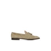 Church's Beige Slip-On Platta Skor med Tassels Beige, Herr