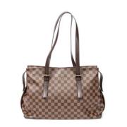 Louis Vuitton Vintage Pre-owned Canvas louis-vuitton-vskor Brown, Dam