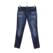 Dolce & Gabbana Pre-owned Pre-owned Bomull jeans Blue, Dam