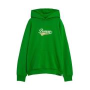 Barrow Hoodie med fram- och baktillverkning Green, Herr