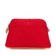 Hermès Vintage Pre-owned Canvas plnbcker Red, Dam