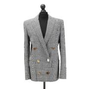 Balmain Pre-owned Pre-owned Ylle ytterklder Gray, Dam