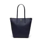 Lacoste Vertikal Shoppingväska Blue, Dam