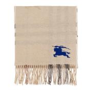 Burberry Kashmirscarf med fransar Beige, Unisex