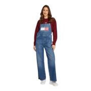 Tommy Jeans Elegant Jumpsuit Blue, Dam