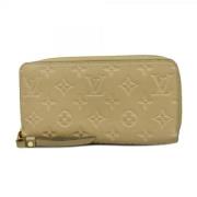 Louis Vuitton Vintage Pre-owned Laeder plnbcker Beige, Dam