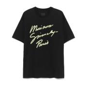 Givenchy Logo-broderad T-shirt Black, Herr