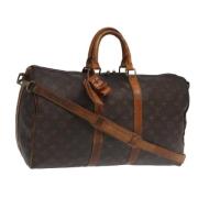 Louis Vuitton Vintage Pre-owned Canvas resvskor Brown, Dam