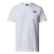 The North Face Redbox Celebrat T-shirt White, Herr