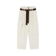 Pinko Cargo Byxor White, Dam