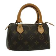 Louis Vuitton Vintage Pre-owned Canvas handvskor Brown, Dam