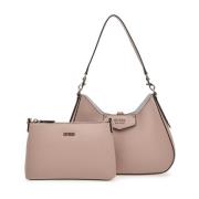 Guess Shoulder Bags Pink, Dam