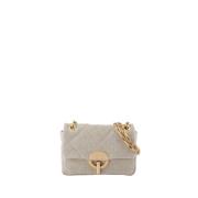 Vanessa Bruno Beige Moon Bag - Linen Style Beige, Dam