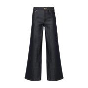 A.p.c. Breda mörka denim jeans Black, Dam