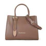 Valentino by Mario Valentino Alvarado Taupe/Bronze Axelväska Brown, Da...