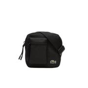 Lacoste Neocroc Dragkedja Axelväska Nh4101Ne Black, Herr