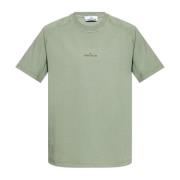 Stone Island T-shirt med logotyp Green, Herr