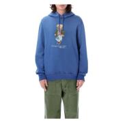 Polo Ralph Lauren Polo Bear Fleece Hoodie Blue, Herr