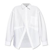 Balenciaga Skjorta med ficka White, Dam