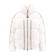 Moncler Stilfull jacka med dragkedja White, Dam