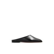 Alaïa Läderslippers Black, Dam