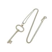 Tiffany & Co. Pre-owned Pre-owned Silver halsband Gray, Dam