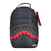 Sprayground Svart Puffer Dlxsf Ryggsäck Black, Unisex