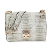 Guess Konvertibel Crossbody Väska Deesa Naturlig Beige, Dam