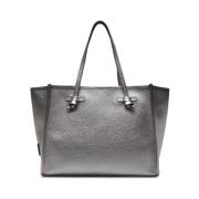 Gianni Chiarini Marcella Tote med Kontrast Sömn Gray, Dam