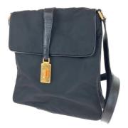 Prada Vintage Pre-owned Canvas prada-vskor Black, Herr