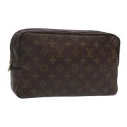 Louis Vuitton Vintage Pre-owned Canvas kuvertvskor Brown, Dam