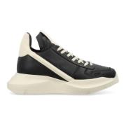 Rick Owens Snygga Geth Runner Skor Black, Herr