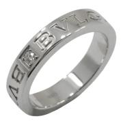 Bvlgari Vintage Pre-owned Tyg ringar Gray, Dam