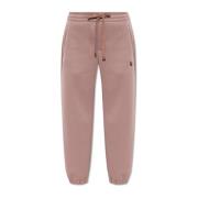 Alexander McQueen Sweatpants Pink, Dam