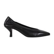 Pomme D'or Svarta spetsiga pumps Black, Dam