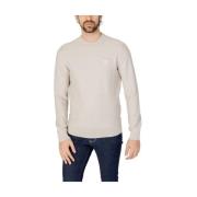 Hugo Boss Beige Bomull T-shirt Vår/Sommar Kollektion Beige, Herr