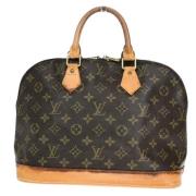 Louis Vuitton Vintage Pre-owned Canvas louis-vuitton-vskor Brown, Dam