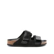 Birkenstock Svarta UJI Sandaler Black, Dam