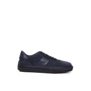 Tod's Bomull Elastan Sneakers Blue, Herr