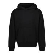 Diesel Svart Hoodie Vår-Sommar 2025 Black, Herr