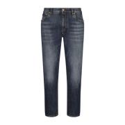 Dolce & Gabbana Stiliga Denim Jeans för Män Blue, Herr