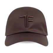 Tom Ford Keps med logotyp Brown, Herr