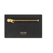 Tom Ford Läder plånbok Black, Herr