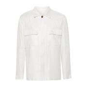 Lardini Jackets White, Herr