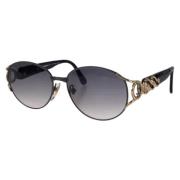 Yves Saint Laurent Vintage Pre-owned Glas solglasgon Black, Dam