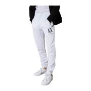 Armani Exchange Sportbyxor i bomull White, Herr